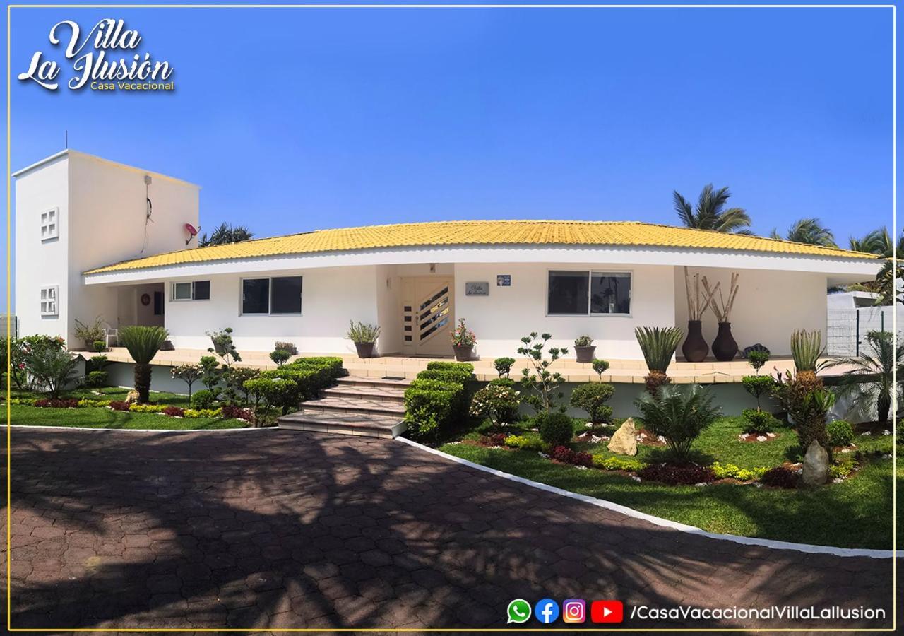 Villa La Ilusion Casa Vacacional Tecolutla Exterior photo