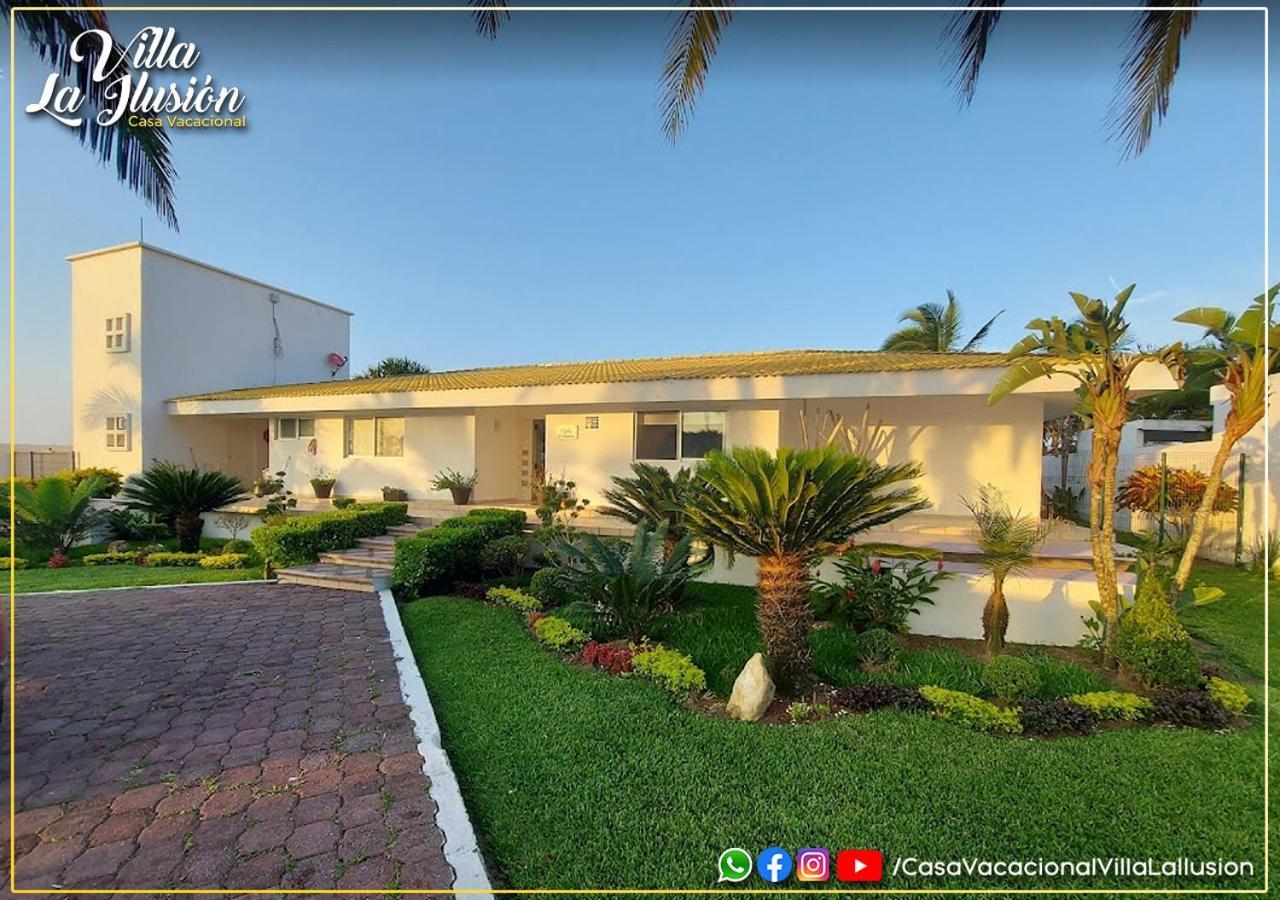 Villa La Ilusion Casa Vacacional Tecolutla Exterior photo